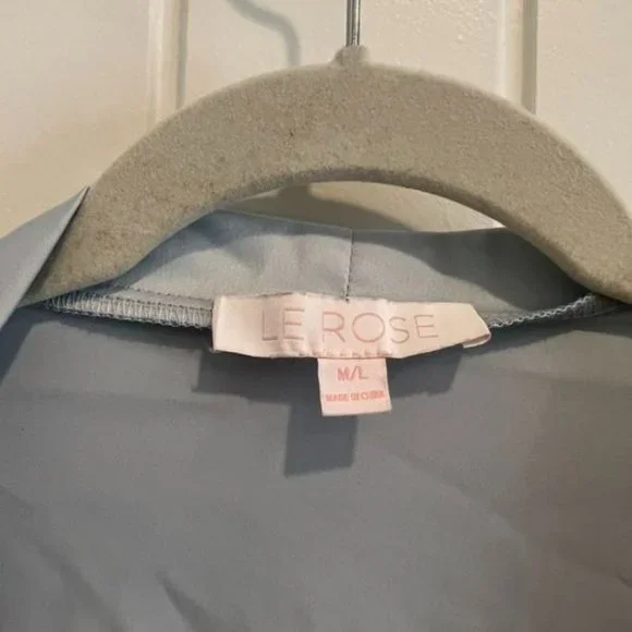 Lace Light Blue Robe - Picture 3 of 5